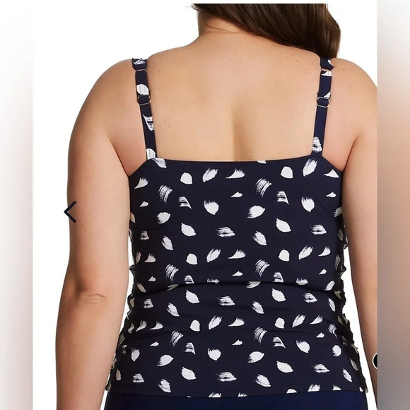 🆕 Profile by Gottex Underwire Tankini Top 32F swimsuit bathing suit - Picture 2 of 10